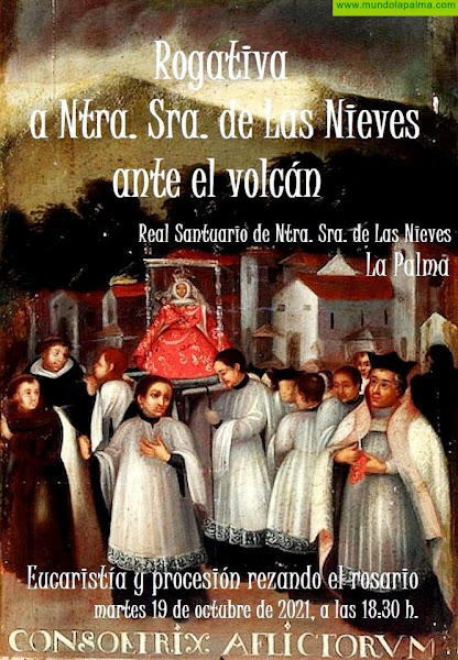 Las Nieves, Las Angustias y El Pino unidas en rogativa ante la Virgen por el cese del volcán