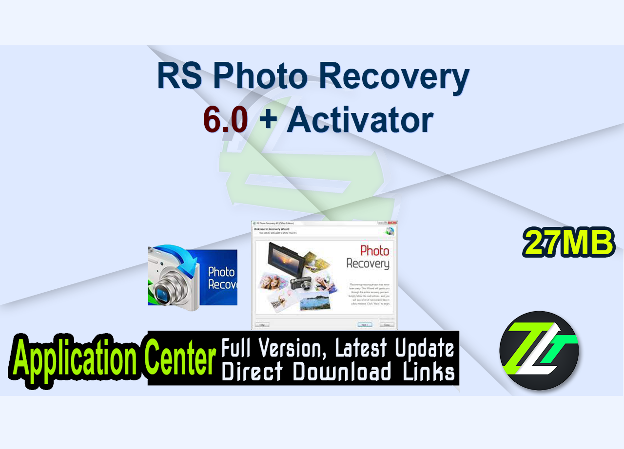 RS Photo Recovery 6.0 + Activator