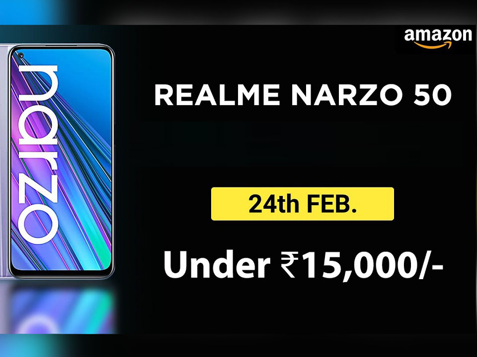 Realme Narzo 50 launch date for India confirmed, details here