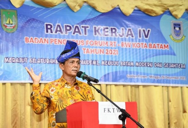 Gubernur Ansar Membuka Raker ke IV FKTW Kota Batam 