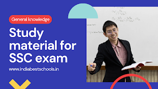 Study material for SSC exam General Knowledge