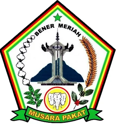 Logo / Lambang Kabupaten Bener Meriah - Latar (Background) Putih & Transparent (PNG)