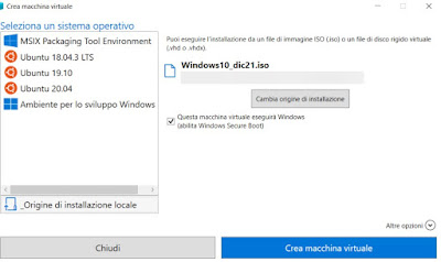 Virtual Machine Hyper-V