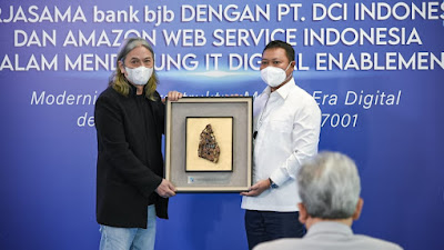 Kembangkan Digitalisasi, BJBR Gandeng Raksasa Data Center Terbesar di Asia Tenggara PT. DCII