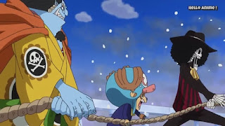 ワンピースアニメ WCI編 850話 ブルック チョッパー | ONE PIECE ホールケーキアイランド編