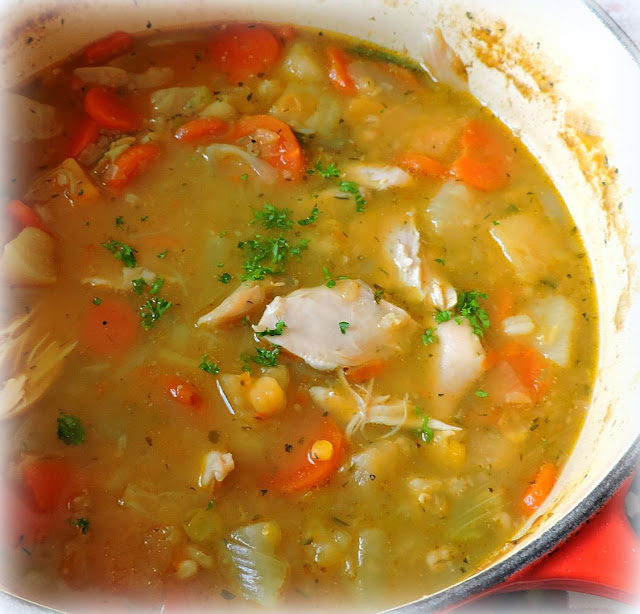 Turkey Carcass Soup | The English Kitchen