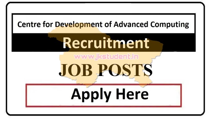 CDAC Technical Recruitment 2022 | Apply Online For Various Posts