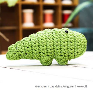 PATRON GRATIS COCODRILO AMIGURUMI 48408 🐊