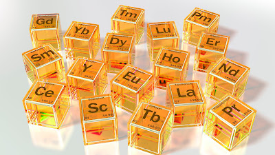 Rare earth elements (REE) are a set of seventeen elements discovered in the earth's crust that have chemical and physical properties that are similar.