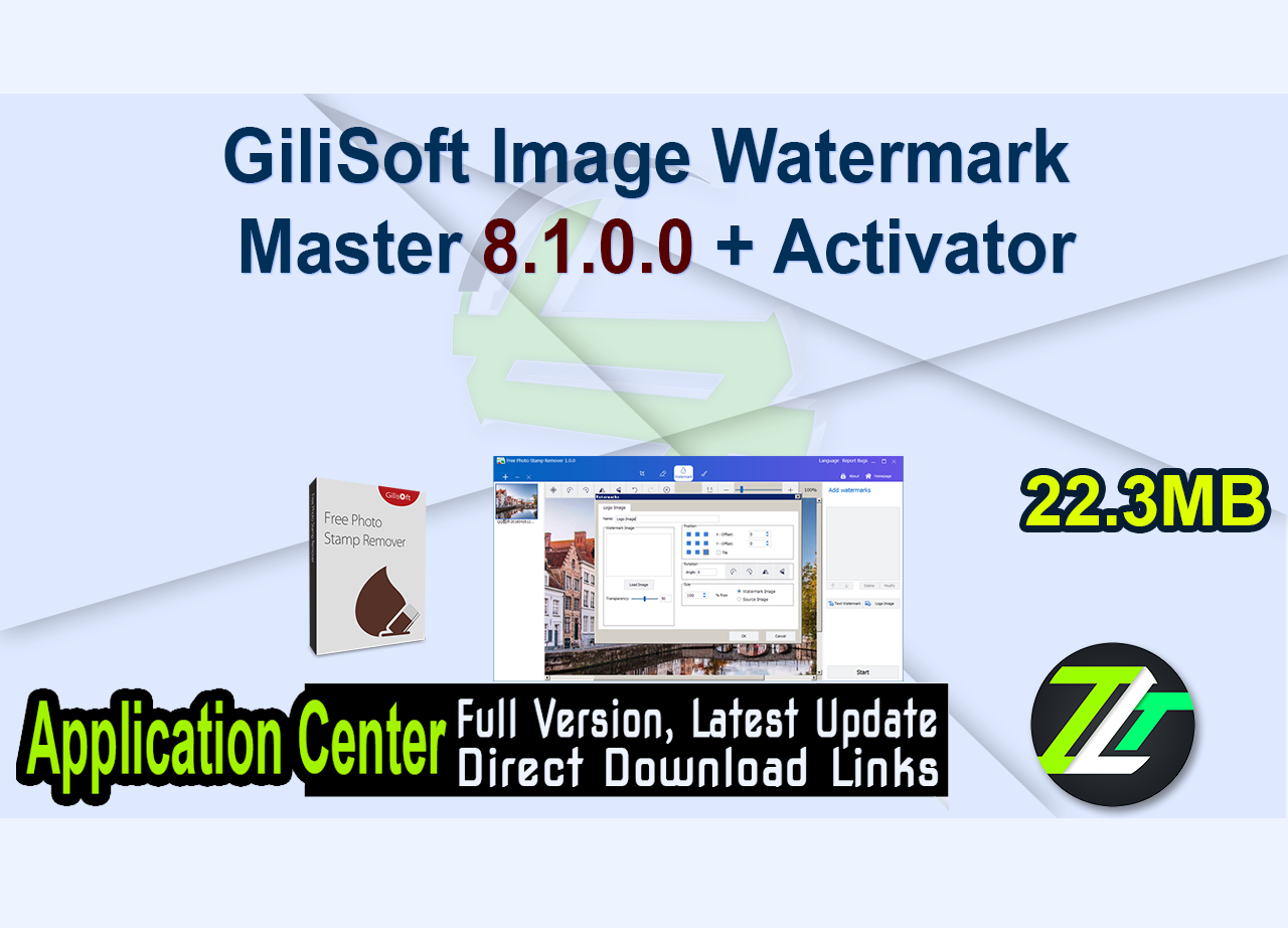 GiliSoft Image Watermark Master 8.1.0.0 + Activator