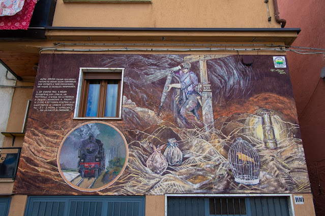 Murales di Satriano di Lucania-Corso Trieste