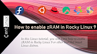 How to enable zRAM in Rocky Linux 9