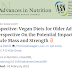 Perspectiva: Dietas Veganas para Adultos Mais Velhos? Uma perspectiva sobre o impacto potencial na massa e força muscular.