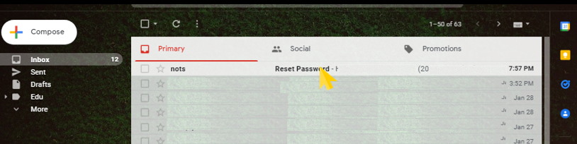 How to reset NEPSE Password