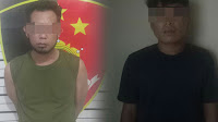 Todongkan Pisau ke Penjaga dan Pengunjung Warung Lesehan, Dua Pria Di Kota Bandarlampung Diringkus Polisi