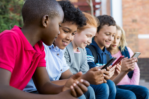 Children and smartphone