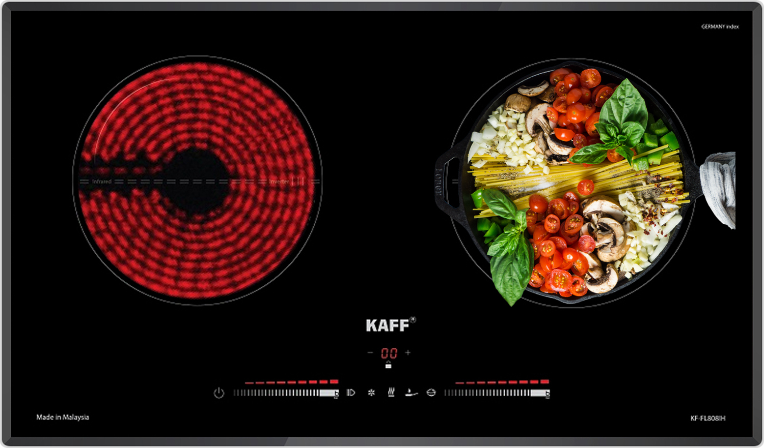 Bếp điện từ Kaff KF-FL808IH - Thiết kế mới cùng những trải nghiệm mới.