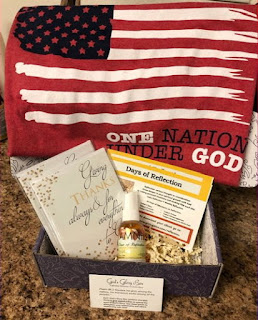 One Nation Under God by To Live Like Jesus Clothing - October 2020 in God's Glory Box Christian Subscription Box Service