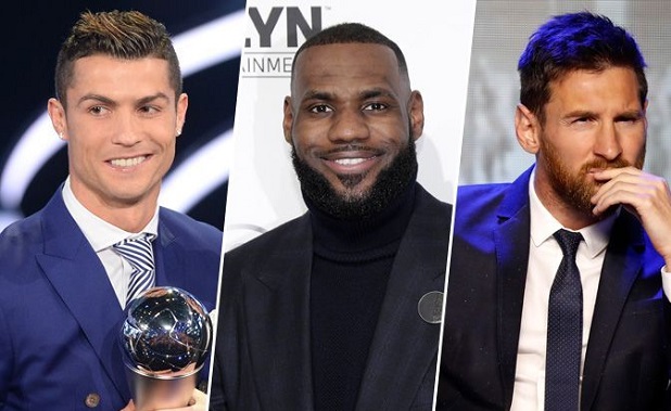 LeBron James, sportif le mieux payé en 2022 devant Lionel Messi et Cristiano Ronaldo