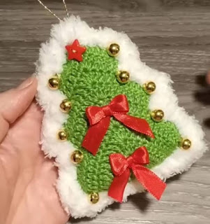 PATRON GRATIS ARBOL DE NAVIDAD AMIGURUMI 47837 🎄