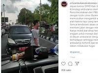 Terkuak Identitas Mobil Pelat Merah yang Hadang Ambulans, Polisi Turun Tangan