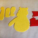 Pooh's Letter Ladder Wall Hanging 5