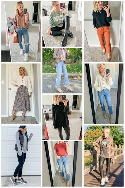 Round up of best selling clothing items and popular blog posts of 2021