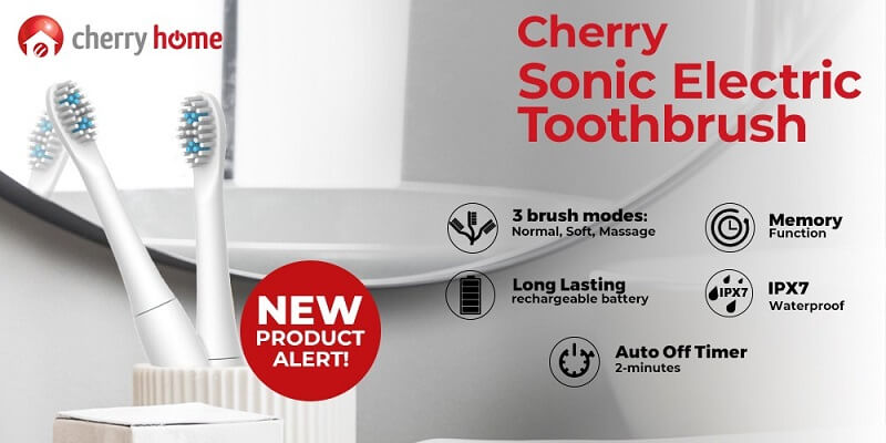 Cherry Electric Toothbrush
