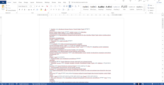 Cara Merapikan Hasil Copy Paste PDF ke Microsoft Word Agar Tidak Berantakan
