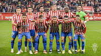 REAL SPORTING DE GIJÓN. Temporada 2021-22. Bogdan, Nacho Méndez, Marc Valiente, Christian Rivera, Babin, Diego Mariño. Aitor García, Pablo García, Fran Villalba, Pedro Díaz, Berto González. REAL SPORTING DE GIJÓN 0 REAL SOCIEDAD DE FÚTBOL B 1 Viernes 12/11/2021, 21:00 horas. Campeonato de Liga de 2ª División, jornada 16. Gijón, Asturias, estadio El Molinón-Enrique Castro “Quini”: 12.452 espectadores. Entrenadores: Sporting de Gijón: David Gallego. Real Sociedad B: Xabi Alonso. Árbitro: Raúl Martín González Francés, Las Palmas. GOLES: 0-1: 63’, Olasagasti.