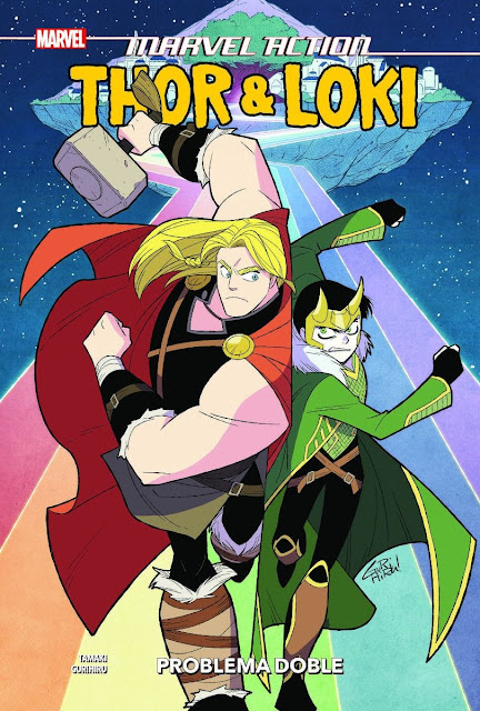 Review del cómic Thor & Loki: Problema Doble de Gurihiru y Mariko Tamaki - Panini Comics