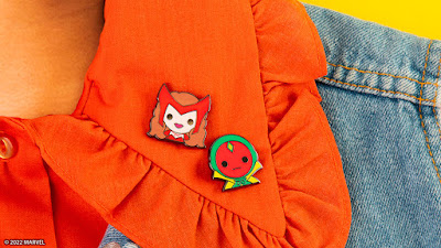 WandaVision Emoji Pins by 100% Soft x Marvel Studios