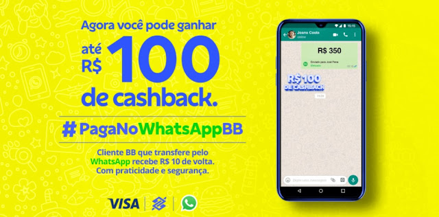 receber cashback no Whatsapp Banco do Brasil