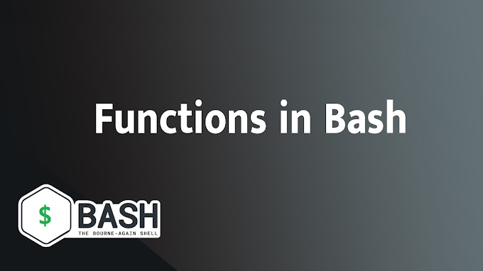  Functions in Bash