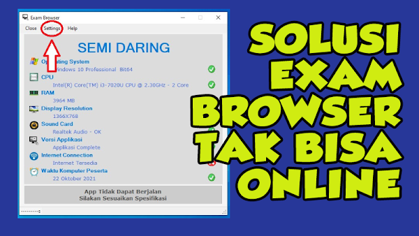 Solusi Exam Browser Offline Menjadi Online