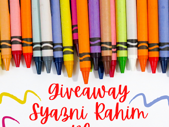 Mrs. A Join Giveaway Syazni Rahim Blog Nak Masuk Tingkatan 1