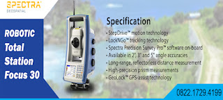 Total Station Robotic Spectra Focus 30 || Harga Hari Ini