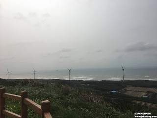 海岸大風車