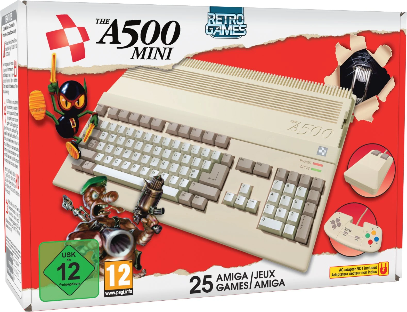 The A500 Mini Retrokonsolen Releasedate und Spieleliste | Alle anderen Retro-Konsolen sind doch nur Spielzeug!