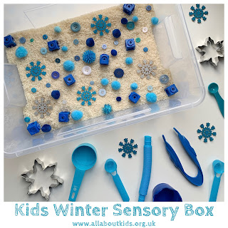 Winter Sensory Bins for Toddlers and Preschoolers
