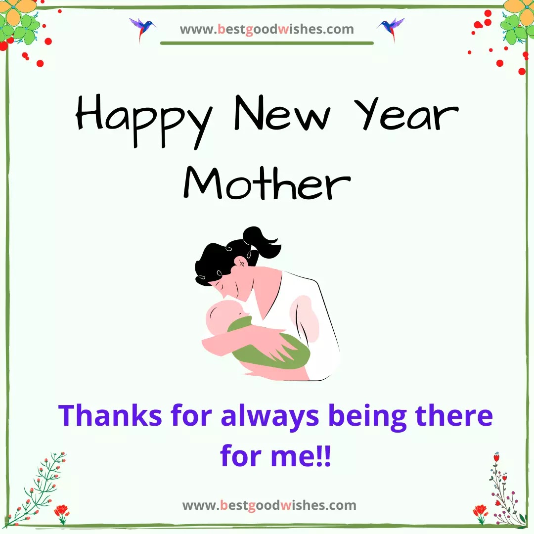 Happy New Year 2022 Wishes Images To Mom