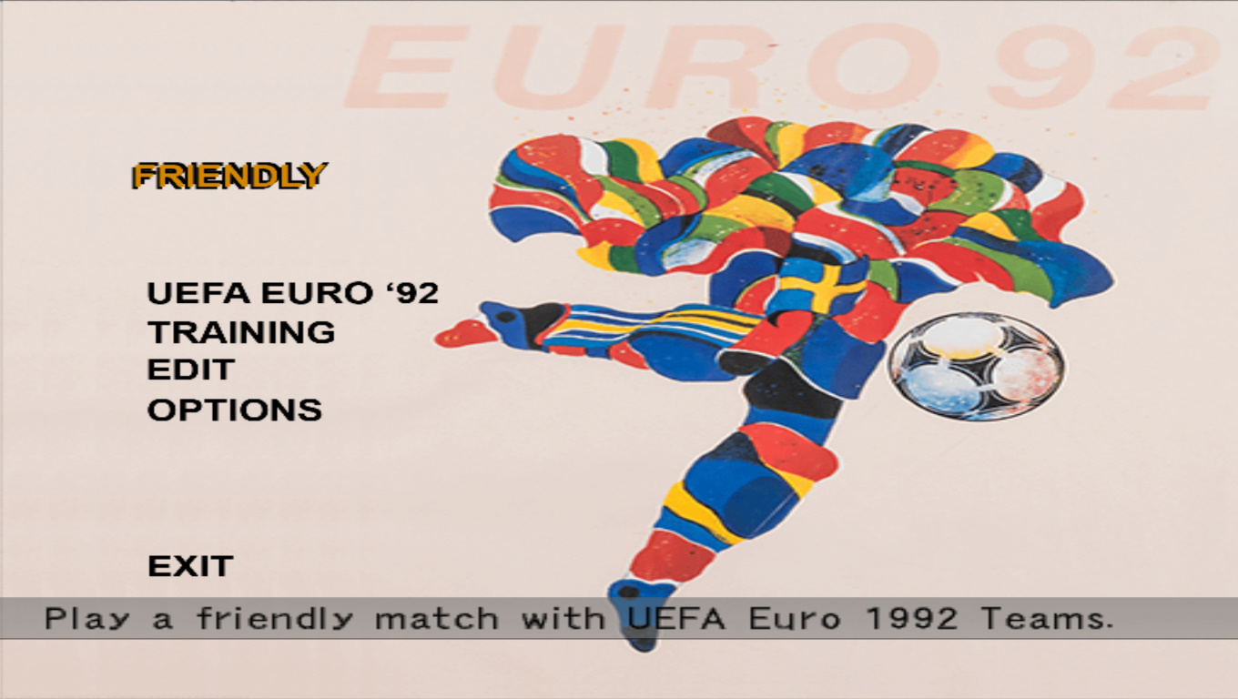 UEFA Euro 1992 Patch PES 6