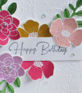 Craftyduckydoodah, Stampin Up, Boughs & Blossoms, Stamping INKspirations Blog Hop,