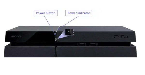 إيقاف تشغيل جهاز PS4 لحل مشكلة عدم تشغيل وحدة التحكم في اللعبة