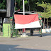 Kodim Pati Menggelar Upacara Bendera Di Halaman Gedung Juang 45