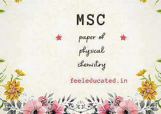 Msc chemistry paper of physical chemistry pdf download || Download physical chemistry paper