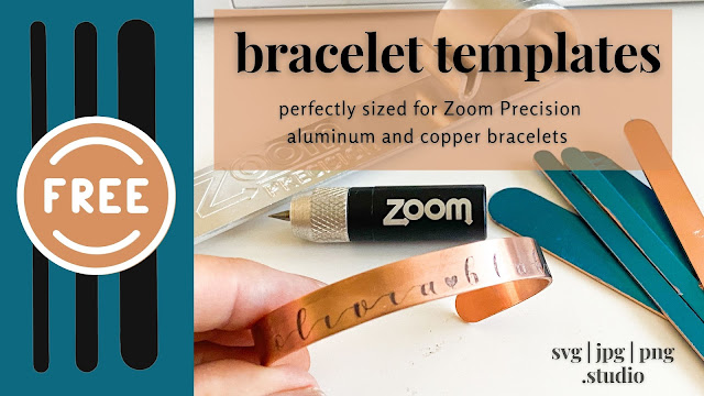 engrave metal, bracelets, cameo 4, zoom precision tool, etching tool