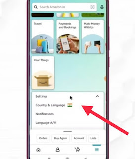 Amazon Par Language Change Kaise Kare