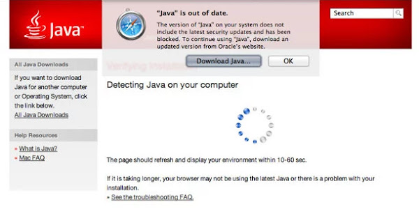 Apple blocks Java plug-in again