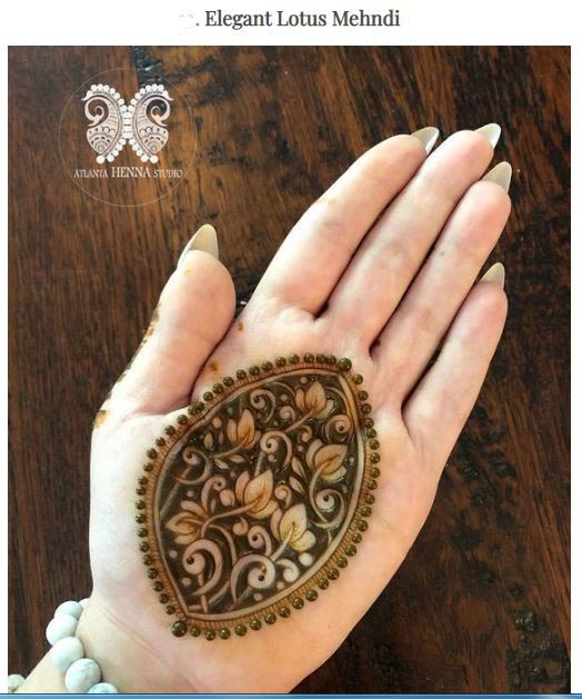 Ladies Mehndi Design: 20+ Best Arabic Mehndi Designs For Ladies